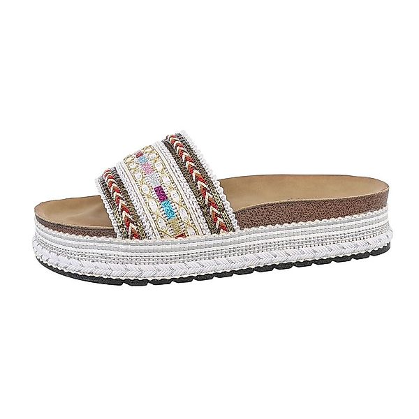 Ital-Design Damen Mules Freizeit Plateausandaletten (85960219) günstig online kaufen