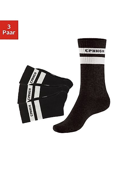 Copenhagen Studios Tennissocken (Packung, 3-Paar) mit günstig online kaufen