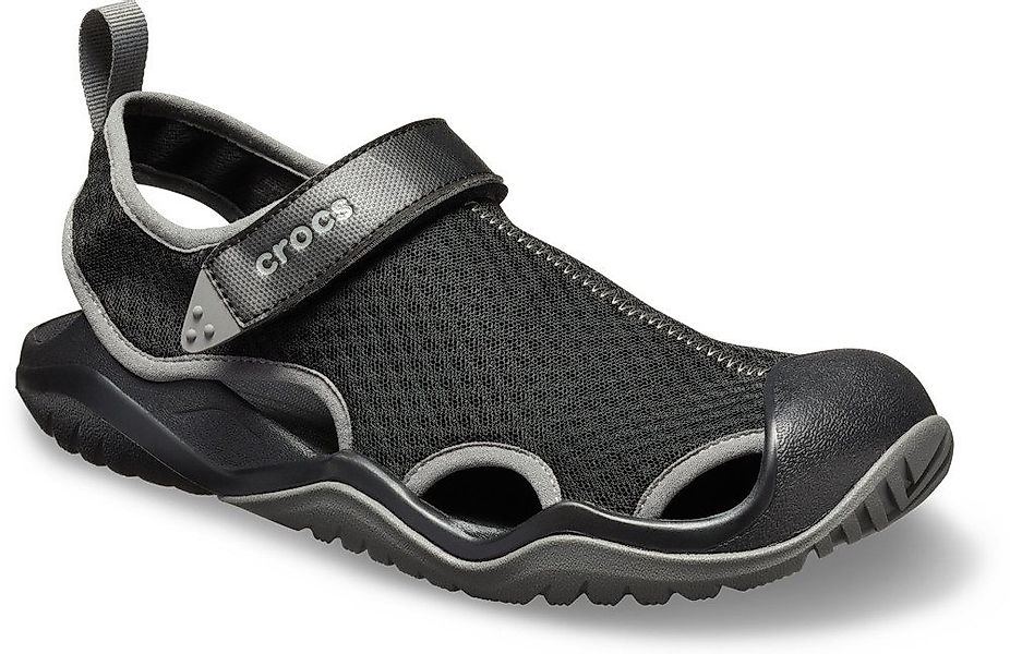 Crocs Swiftwater Mesh Deck Sandal Sandale Badesandale, Sommerschuh mit Klet günstig online kaufen