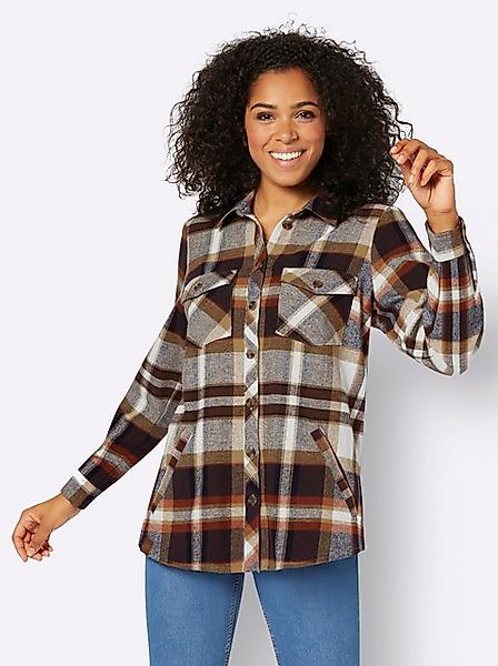 Witt Klassische Bluse Flanell-Bluse günstig online kaufen