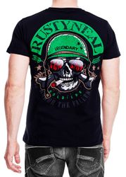 R-NEAL T-Shirt T-Shirt Washed Streetwear Printed günstig online kaufen