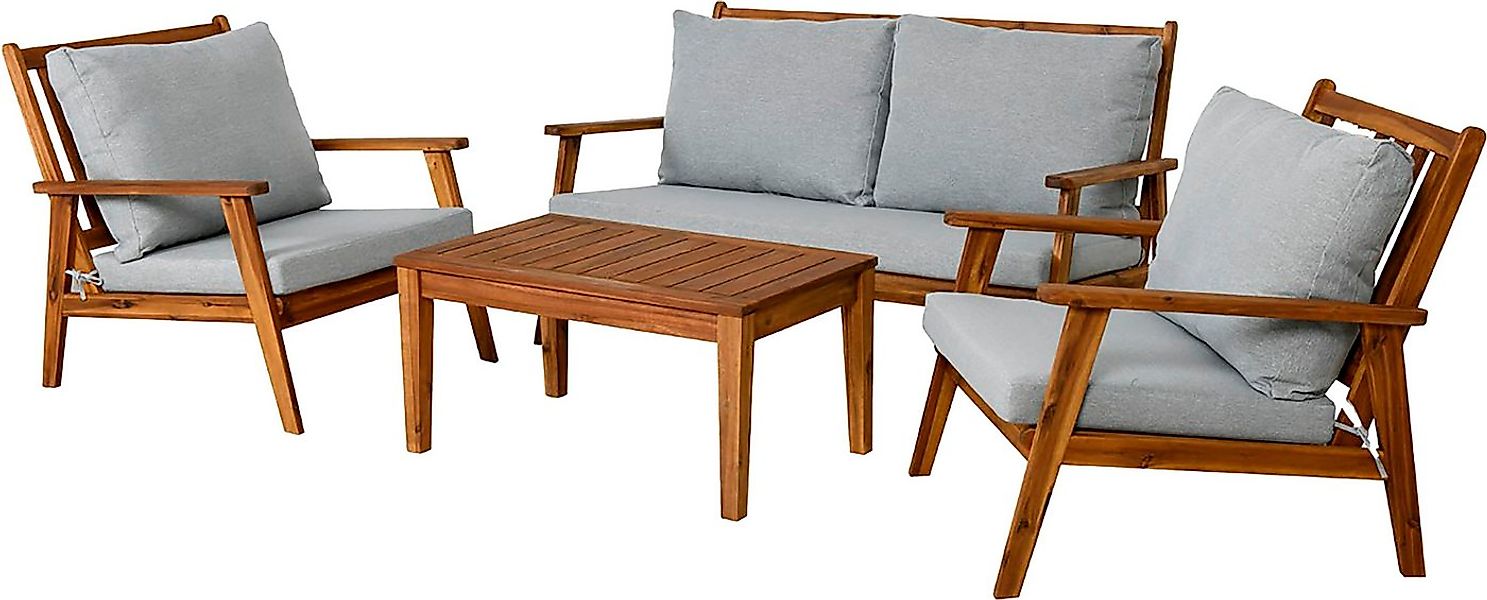 byLIVING Gartenlounge-Set LA PALMA, (Set, 11-tlg., Lounge -Set, Gartenmöbel günstig online kaufen