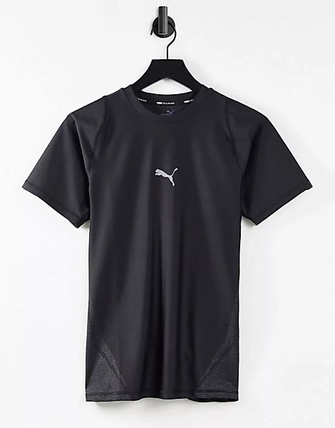 Puma – Exo-Adapt – Kurzärmliges T-Shirt in Schwarz günstig online kaufen