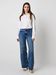 DESOTO Klassische Bluse Lizzy mit Hemdblusenkragen günstig online kaufen