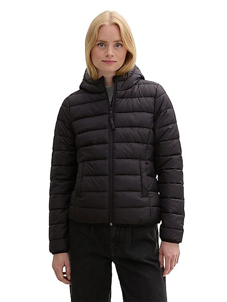 TOM TAILOR Denim Steppjacke mit Kapuze günstig online kaufen
