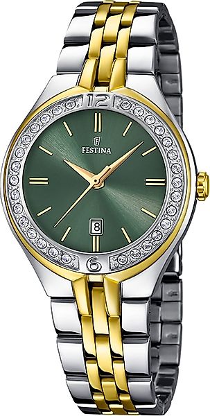 Festina Quarzuhr Festina Damenuhr Edelstahl silber günstig online kaufen