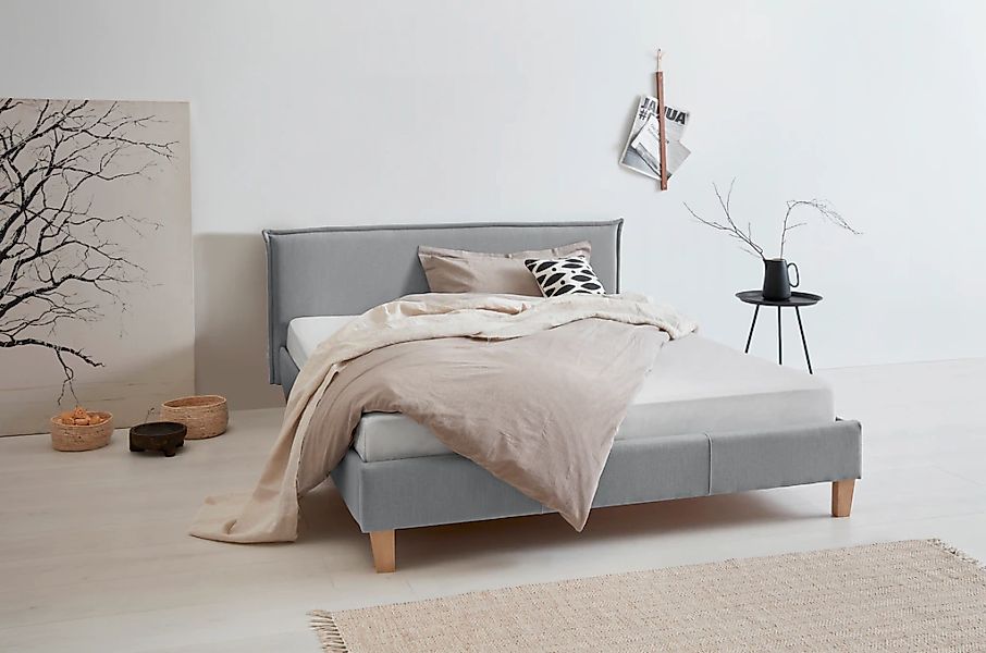 OTTO products Polsterbett "Heddi", in 5 Breiten: von 90cm-200cm, Biese am K günstig online kaufen