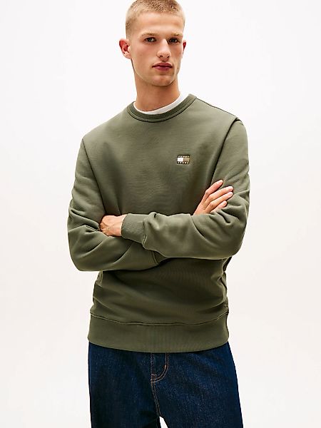 Tommy Jeans Sweatshirt "TJM REG BADGE CREW EXT", Mit Rundhalsausschnitt günstig online kaufen