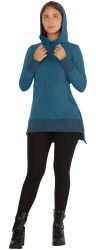 PUREWONDER Sweatkleid Kapuzenkleid Hoodiekleid dr38 Sweat günstig online kaufen