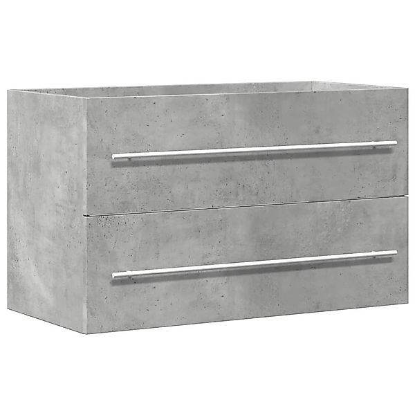 vidaXL Badezimmer-Set Waschbeckenunterschrank Artisan-Eiche 80x38,5x48 cm, günstig online kaufen
