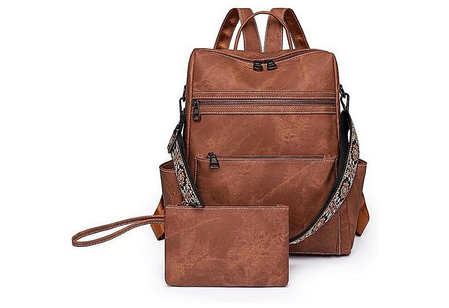 LuxusKollektion Cityrucksack Rucksack Frauen Wasserdicht Antidiebstahl PU B günstig online kaufen