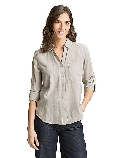 TOM TAILOR Langarmbluse Regular mit Brusttaschen günstig online kaufen