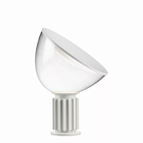 Tischleuchte Taccia LED Small (1962) glas weiß / H 48 cm - Flos - Weiß günstig online kaufen