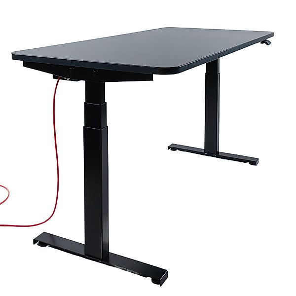 Schreibtisch NewWORK elektrisch höhenverstellbar - Black Edition günstig online kaufen