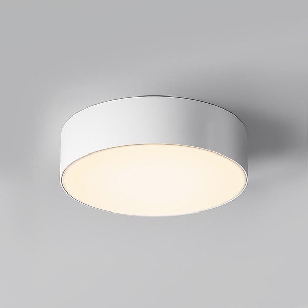 LED-Außendeckenleuchte Zon, weiß, Ø 22 cm, 3.000 K, Metall günstig online kaufen