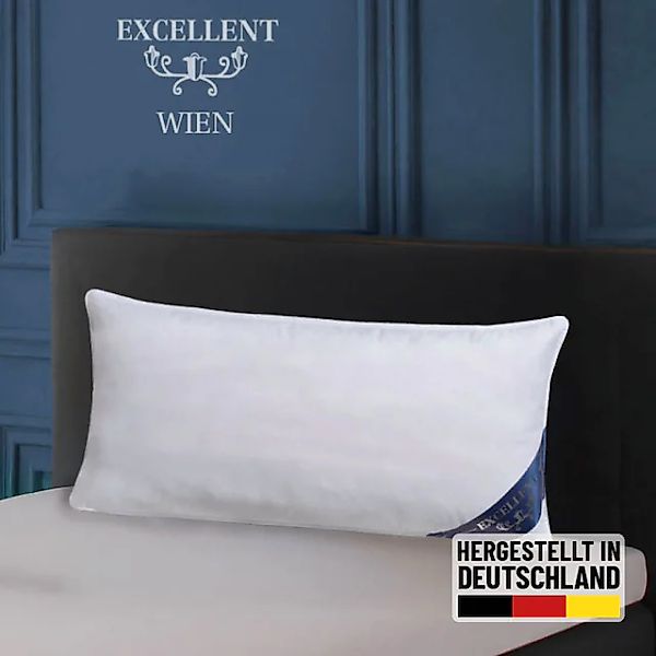 Excellent 3-Kammer-Kopfkissen »Wien«, Füllung: 60% Daunen / 40% Federn (Auß günstig online kaufen