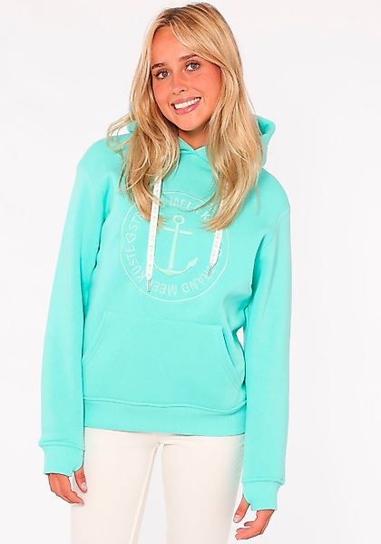 Zwillingsherz Hoodie Strand Meer Küste mit günstig online kaufen