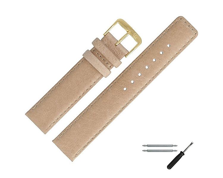 MARBURGER Uhrenarmband 16mm Leder Schwein Schweinsleder günstig online kaufen