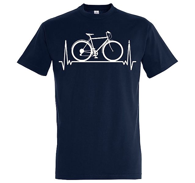 Youth Designz T-Shirt Heartbeat Fahrrad Herren Shirt mit lustigem Fahrrad F günstig online kaufen