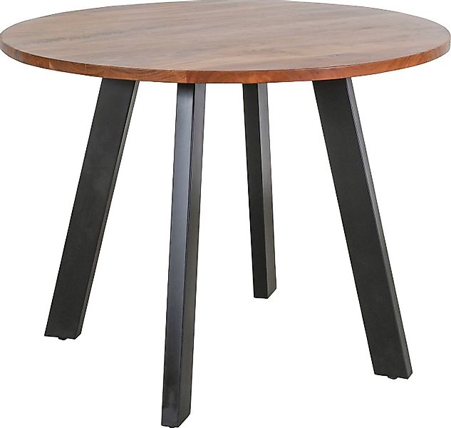 byLIVING Esstisch Tara (1-St), ausdrucksstarke Tischplatte aus Massivholz A günstig online kaufen