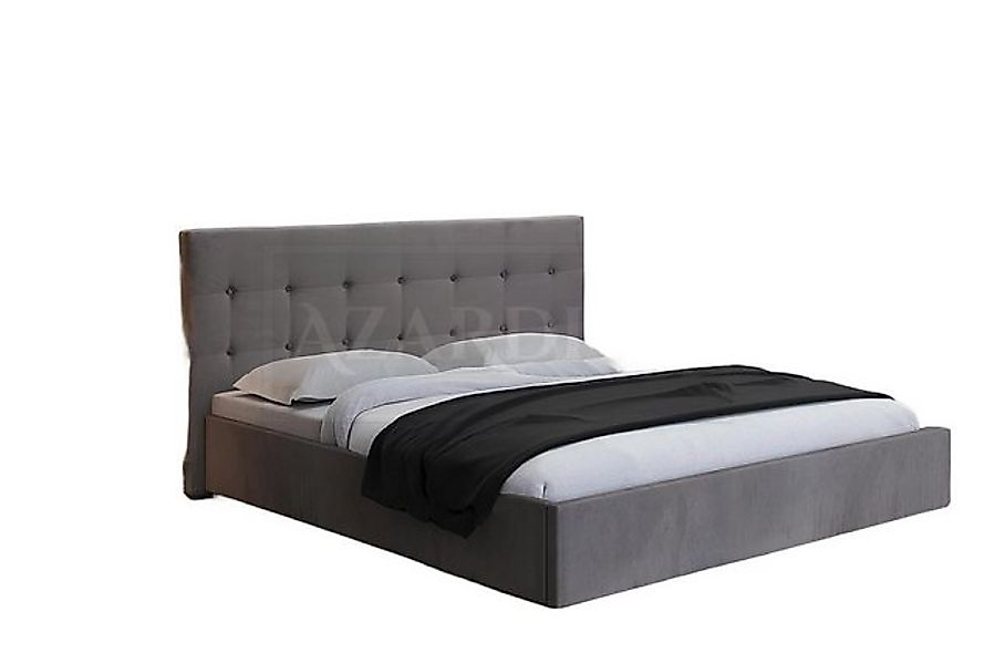 JVmoebel Bett Doppelbett Textilbett Betten Designer Bett Leder Polster Schl günstig online kaufen