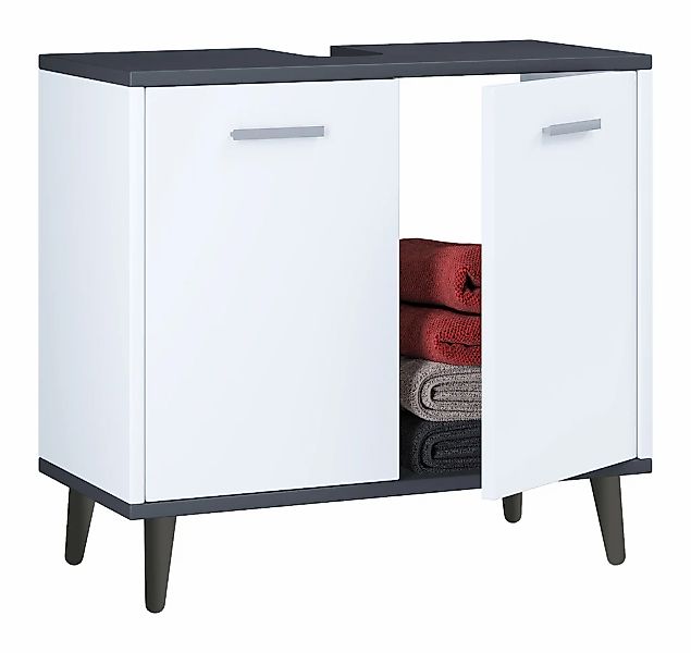 VCM Waschbeckenschrank "Holz Badmöbel Badunterschrank Waschbecken Landos" 1 günstig online kaufen