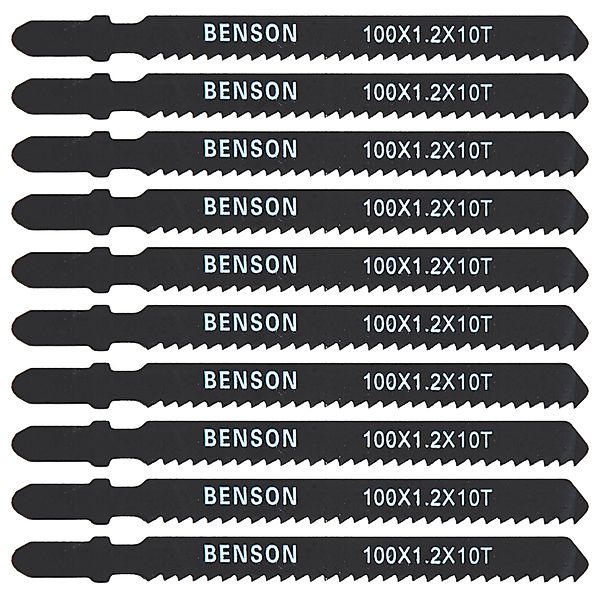 BENSON Sägeblatt 10x Stichsägeblätter T-Schaft Sägeblatt günstig online kaufen