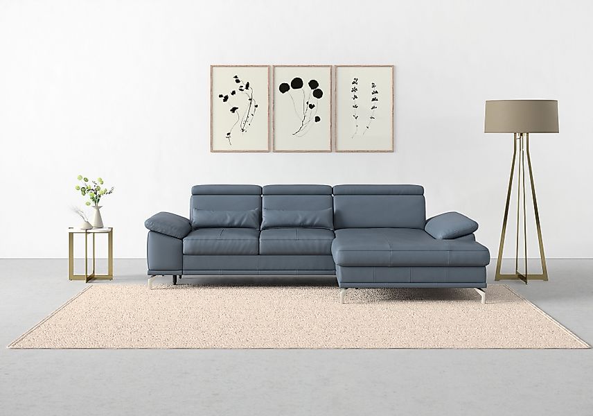 sit&more Ecksofa Cabrio L-Form, mit Sitztiefenverstellung, günstig online kaufen
