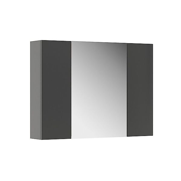 Vicco Badezimmerspiegelschrank Leopold, Anthrazit, 80 x günstig online kaufen