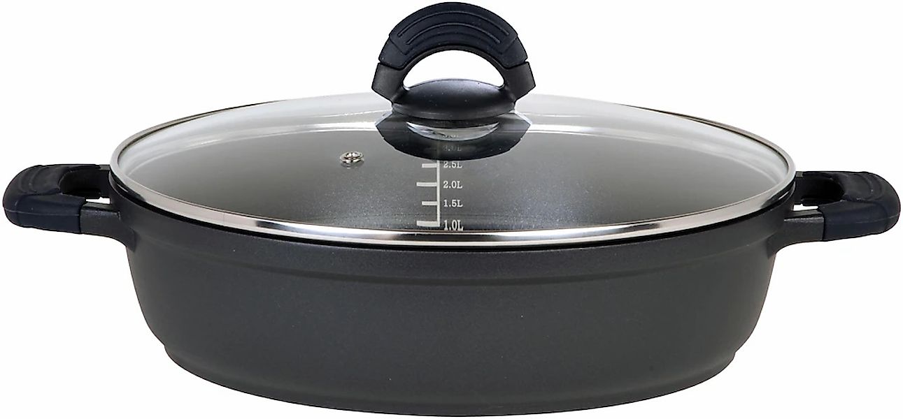 GSW Bräter "SilcoGuss noir" 1 Stk. tlg. Aluminiumguss günstig online kaufen