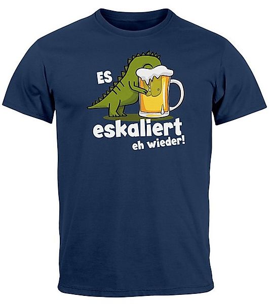 MoonWorks Print-Shirt Herren T-Shirt Alkohol Bier günstig online kaufen