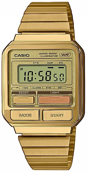 CASIO VINTAGE Chronograph A120WEG-9AEF, Quarzuhr, Armbanduhr,Damenuhr, günstig online kaufen