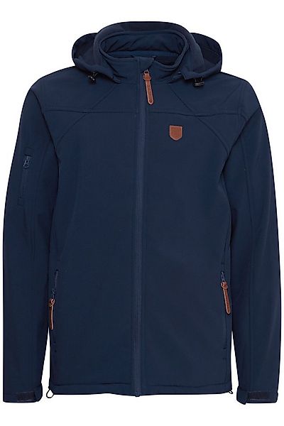Indicode Softshelljacke IDJonas Übergangsjacke mit abnehmbarer Kapuze günstig online kaufen