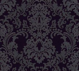 Bricoflor Neobarock Tapete in Grau und Schwarz Ornament Tapete im Eleganten günstig online kaufen