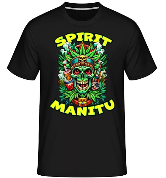 Cannabis Spirit Manitu · Shirtinator Männer T-Shirt günstig online kaufen