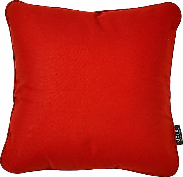 done. Dekokissen "Uni" unifarben, Reißverschluss, Kissenhüle ohne Füllung, günstig online kaufen