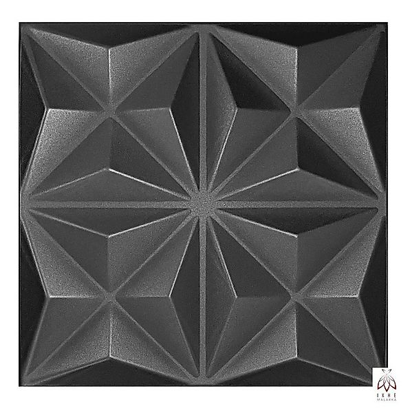 IKHEMalarka 3D Wandpaneel aus Polystyrol Styropor XPS 4m²/16 Stück, BxL: 50 günstig online kaufen