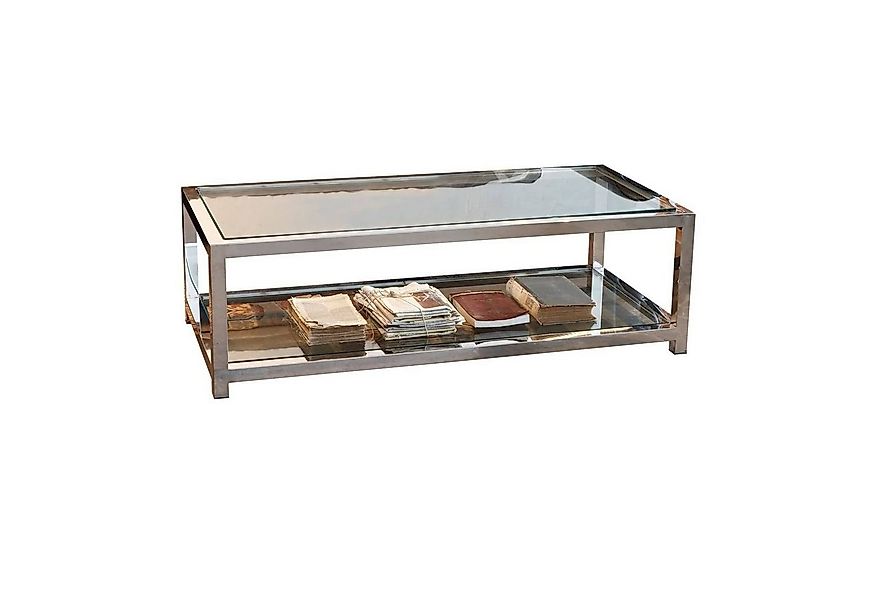 Mirabeau Couchtisch Couchtisch Clayton silber/klar günstig online kaufen