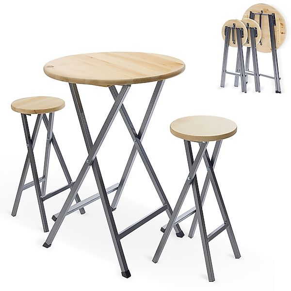Onbest Stehtisch Set Premium klappbar mit günstig online kaufen
