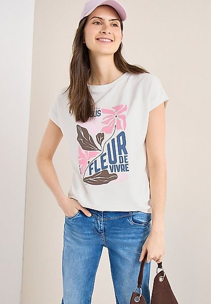 CECIL T-Shirt Sommershirt mit Frontprint günstig online kaufen