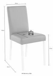 massivline&more Eckbankgruppe "Anna 2", (Set, 4 tlg.), mit 2 Stühlen mit ma günstig online kaufen