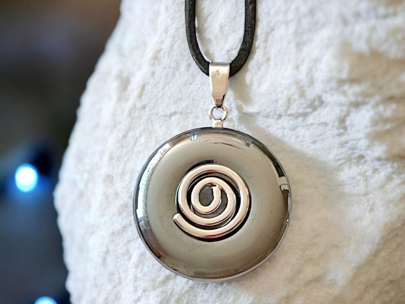 Steinfixx® Lange Kette echter Edelsteindonut 30 günstig online kaufen