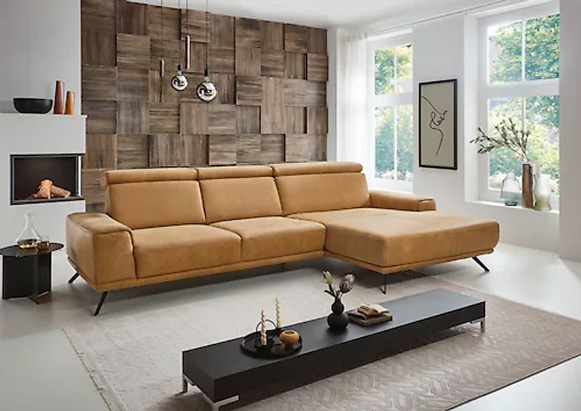 Die PlanBar Ecksofa "PN-EM22041 L-Form" wahlweise motorisches Canape oder S günstig online kaufen