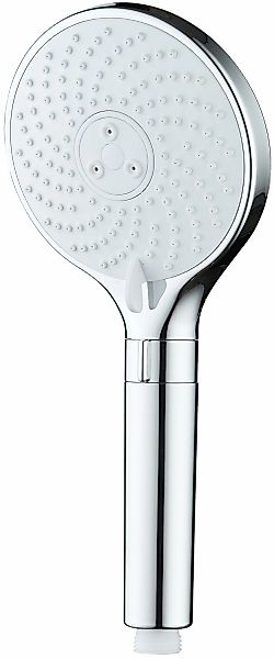 WENKO Handbrause "Water Saving" wassersparender Duschkopf, 3 Strahlarten, Ø günstig online kaufen