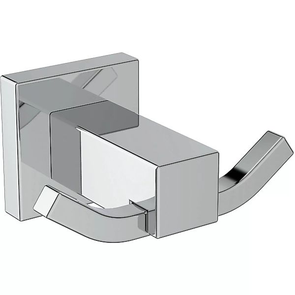 Ideal Standard Doppelter Handtuchhaken IOM Cube Chrom günstig online kaufen