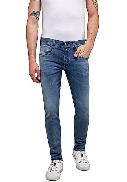 Replay Slim-fit-Jeans "ANBASS HYPERFLEX BIO", mit Stretch-Anteil günstig online kaufen