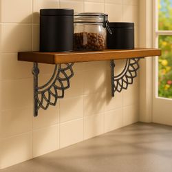 relaxdays Wandregalhalter Regalträger 2er Set Mandala-Design, günstig online kaufen