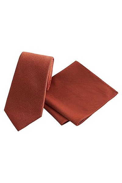 Next Krawatte Elegante Krawatte + Einstecktuch, günstig online kaufen