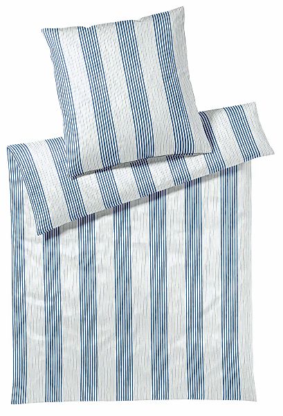 Elegante Bettwäsche "Capri" 2 Stk. tlg. angenehmes Hautgefühl günstig online kaufen