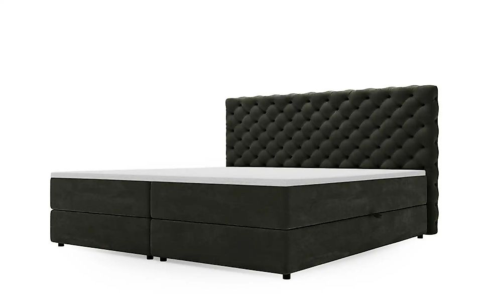 Boxbett mit Stauraum Belford ¦ grau ¦ Maße (cm): H: 119 Betten > Komfortbet günstig online kaufen
